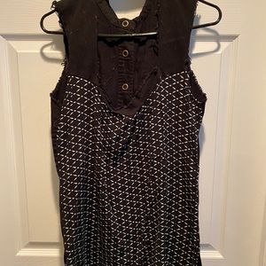 Buckle brand distressed vest.